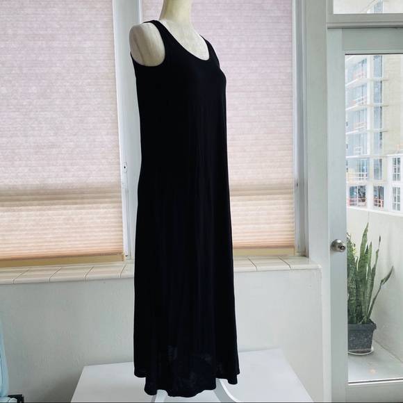 THEORY | black tank maxi dress - Picture 3 of 8